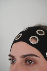 Bandeau oeillets noir