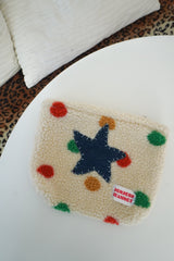 Trousse brodée étoile