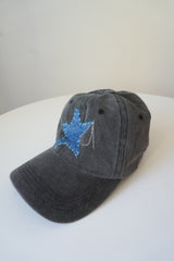 Casquette étoile noire