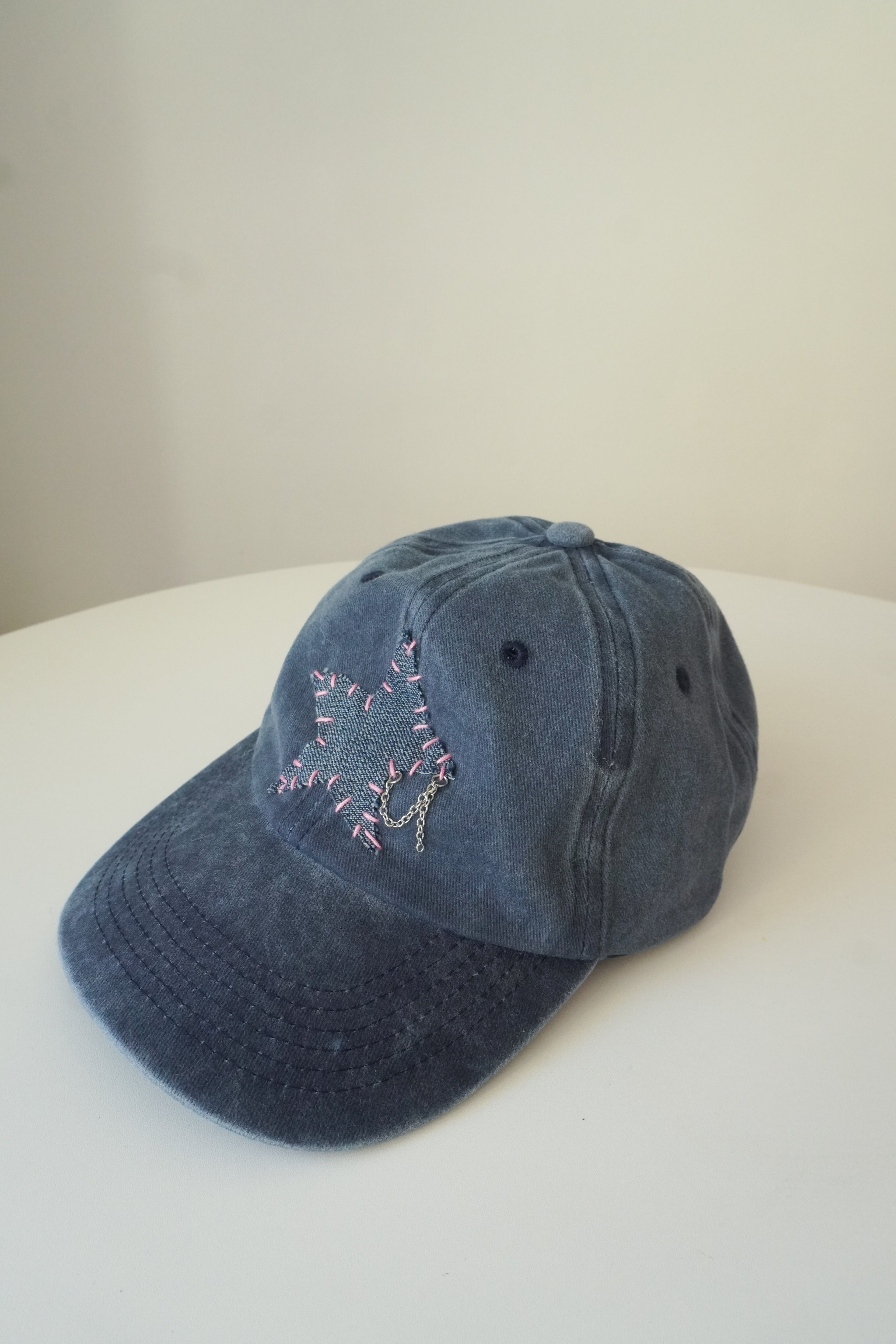 Casquette étoile bleue