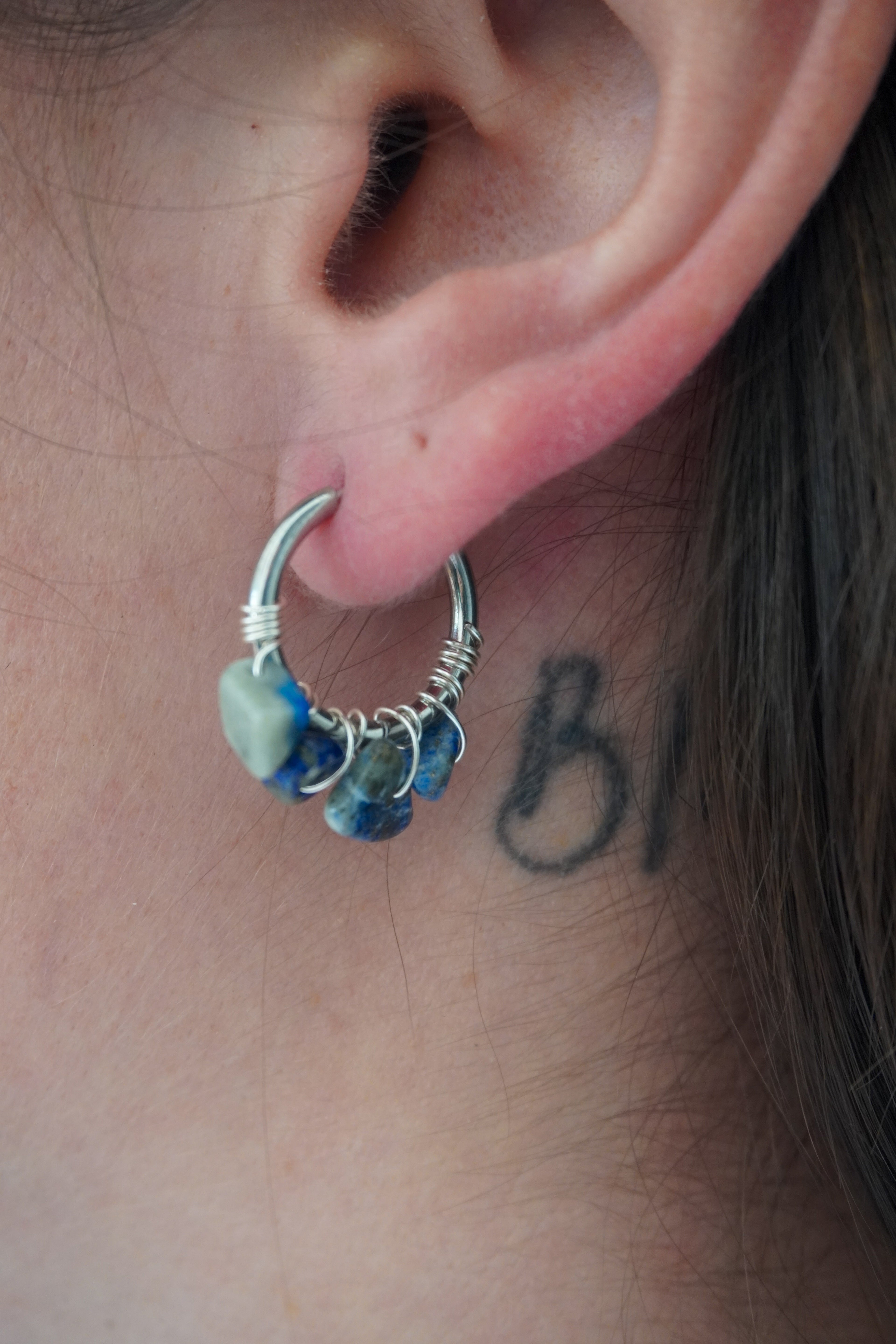 Boucle d'oreille PRISM Silver