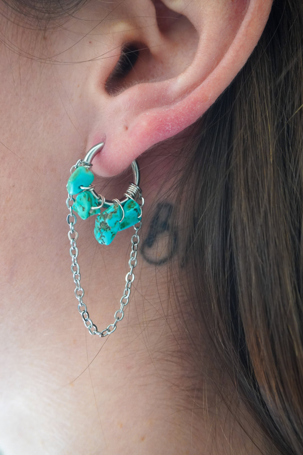 Boucle d'oreille LUMEN Silver