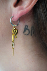 Boucle d'oreille - HEART ATTACK