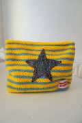 Trousse brodée étoile