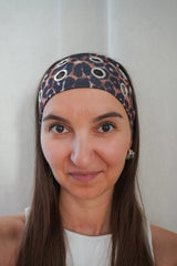 Bandeau oeillets léopard