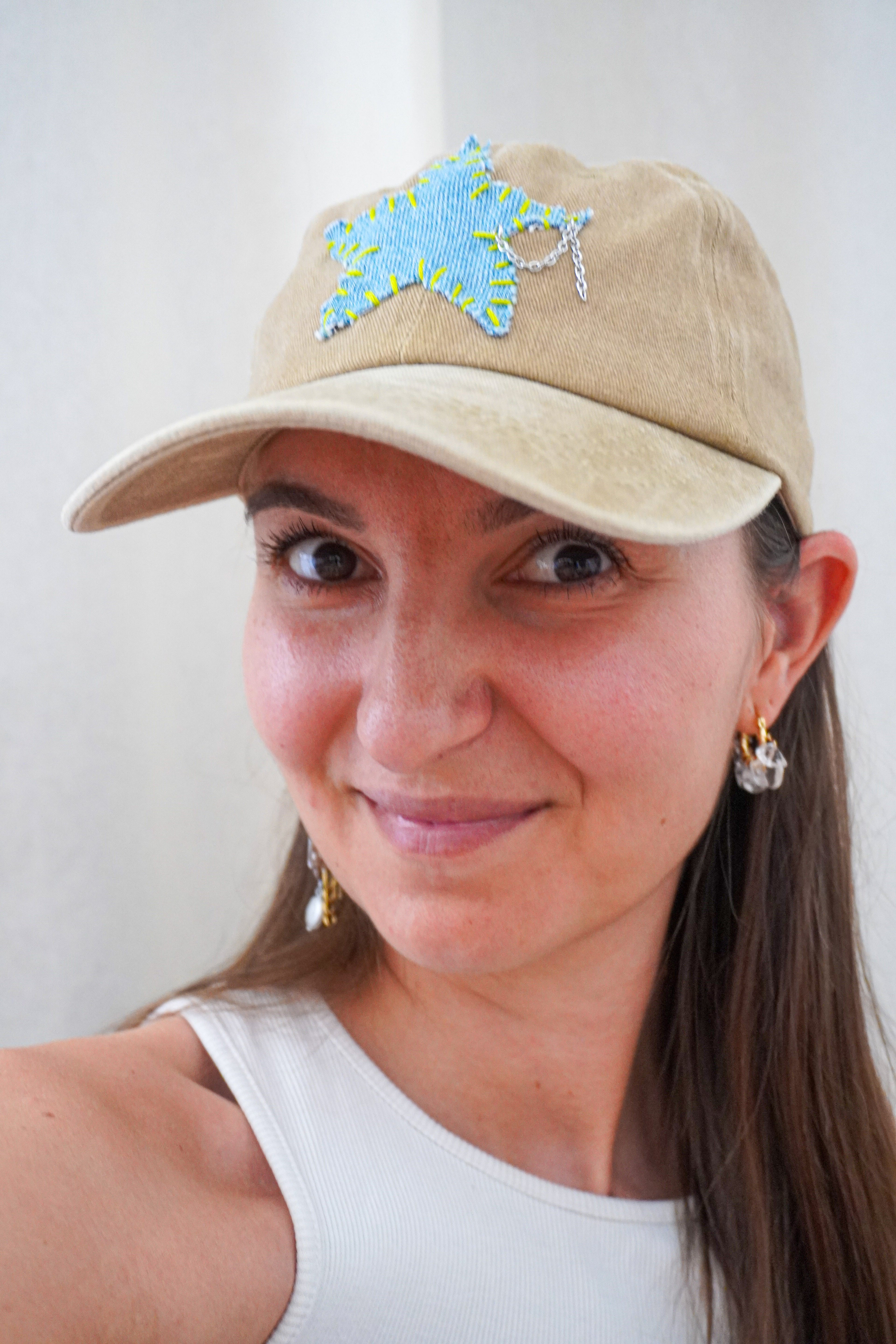 Casquette étoile kaki