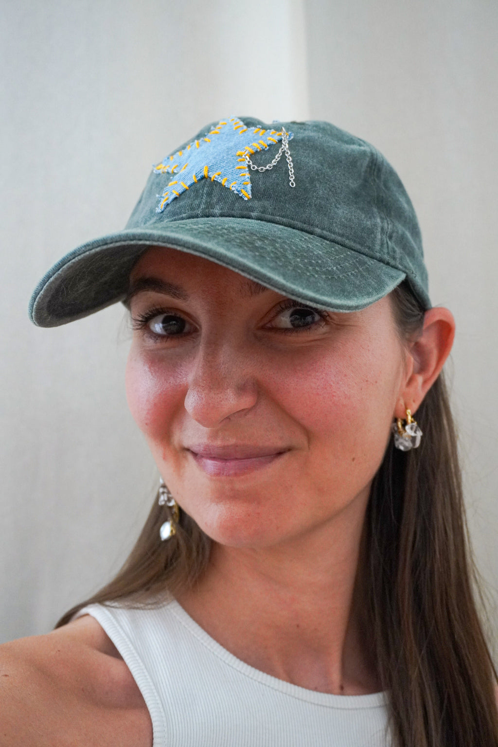 Casquette étoile verte