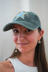 Casquette étoile verte