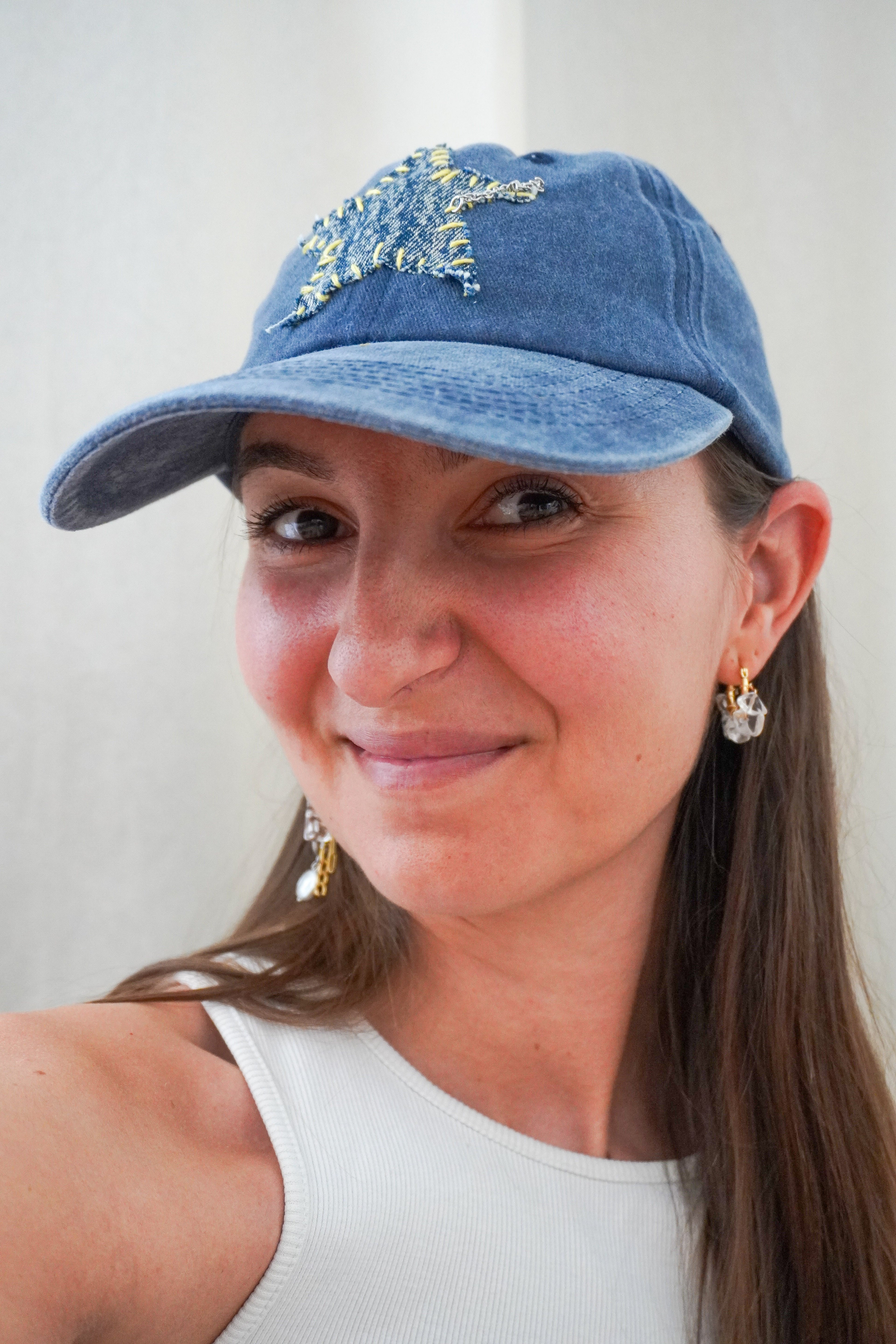 Casquette étoile bleue