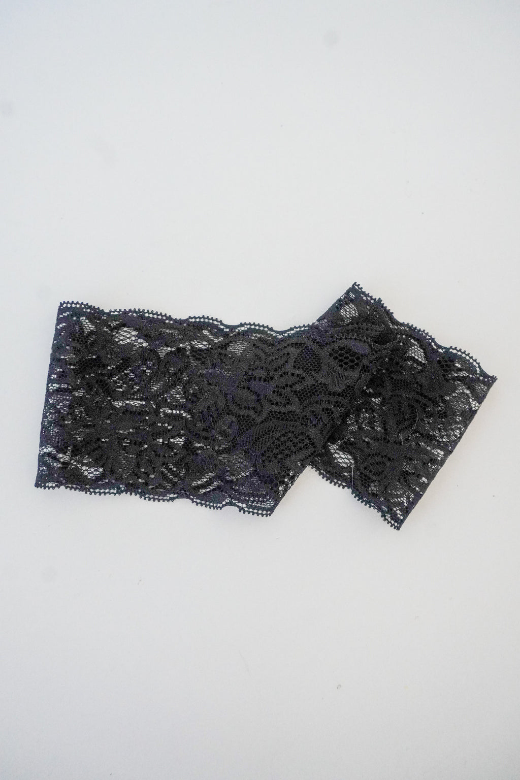 Bandeau en dentelle noir