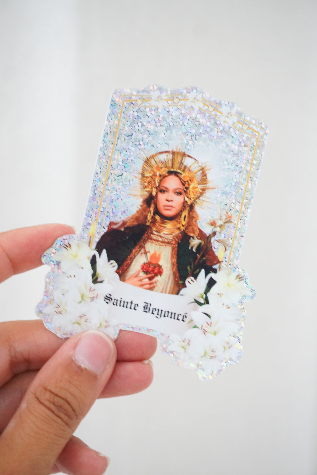 Sticker à Paillettes Beyoncé