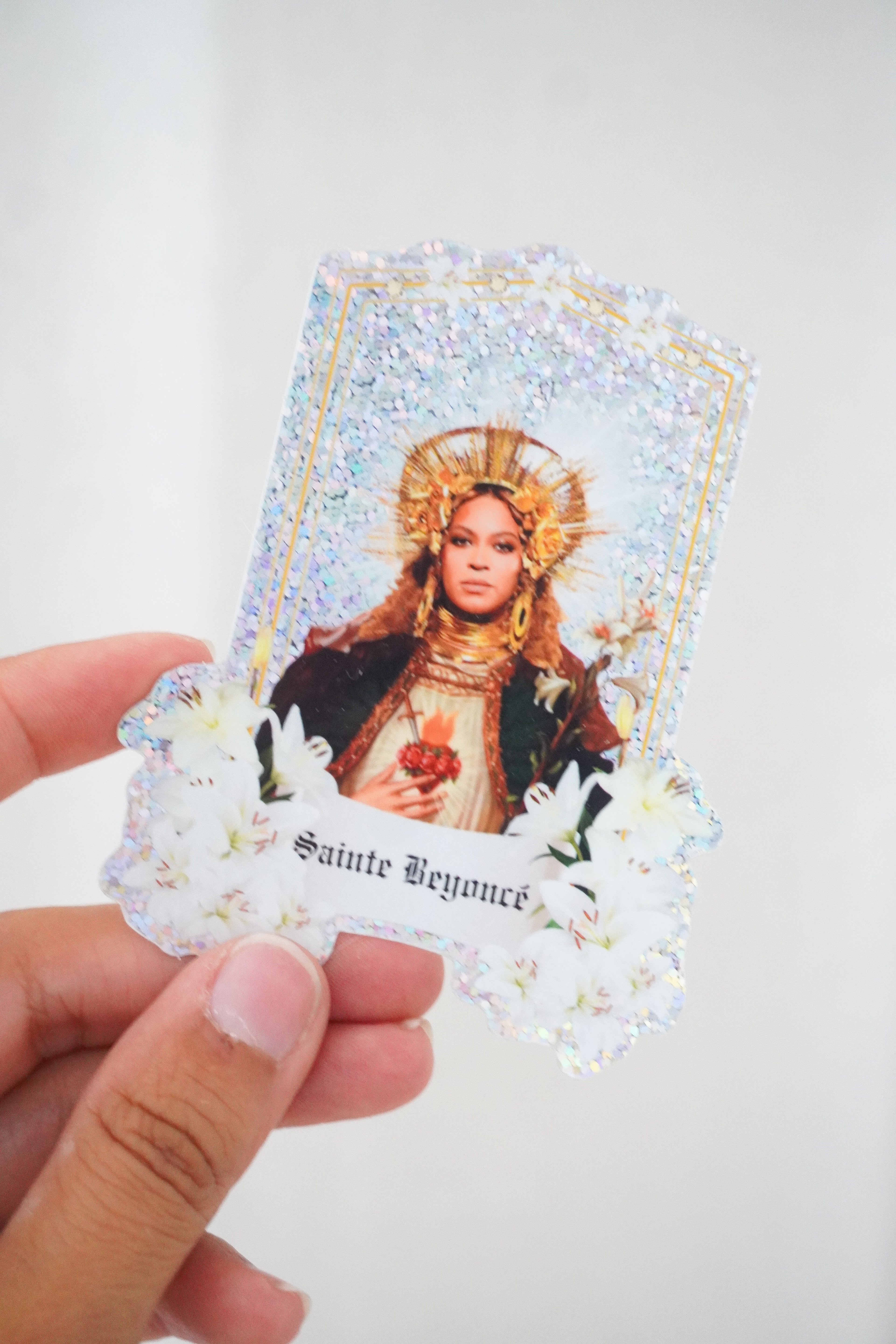 Sticker à Paillettes Beyoncé