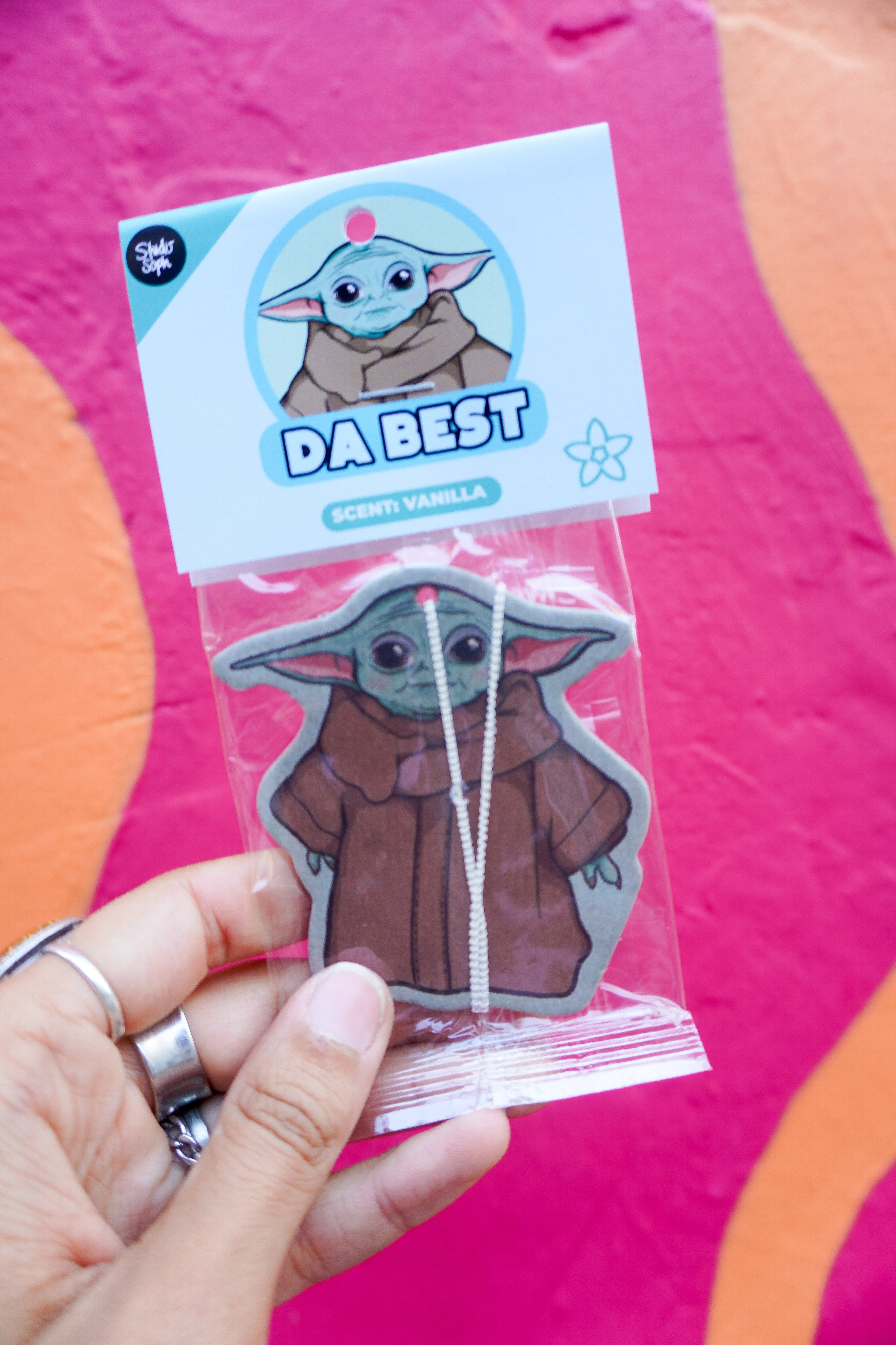 Sent Bon Voiture Yoda – Désodorisant Personnage