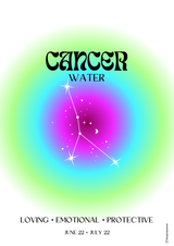 Affiche astrologie - Cancer