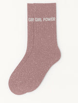 Chaussettes à paillettes Girl power