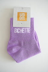 Chaussettes à paillettes Bichette
