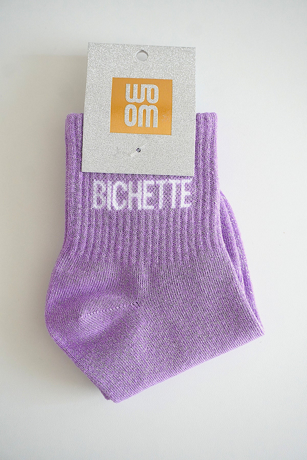 Chaussettes à paillettes Bichette