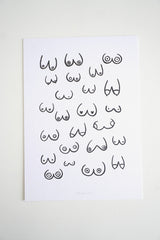Boobs carte de Vœux – Remerciement, Anniversaire & Plus