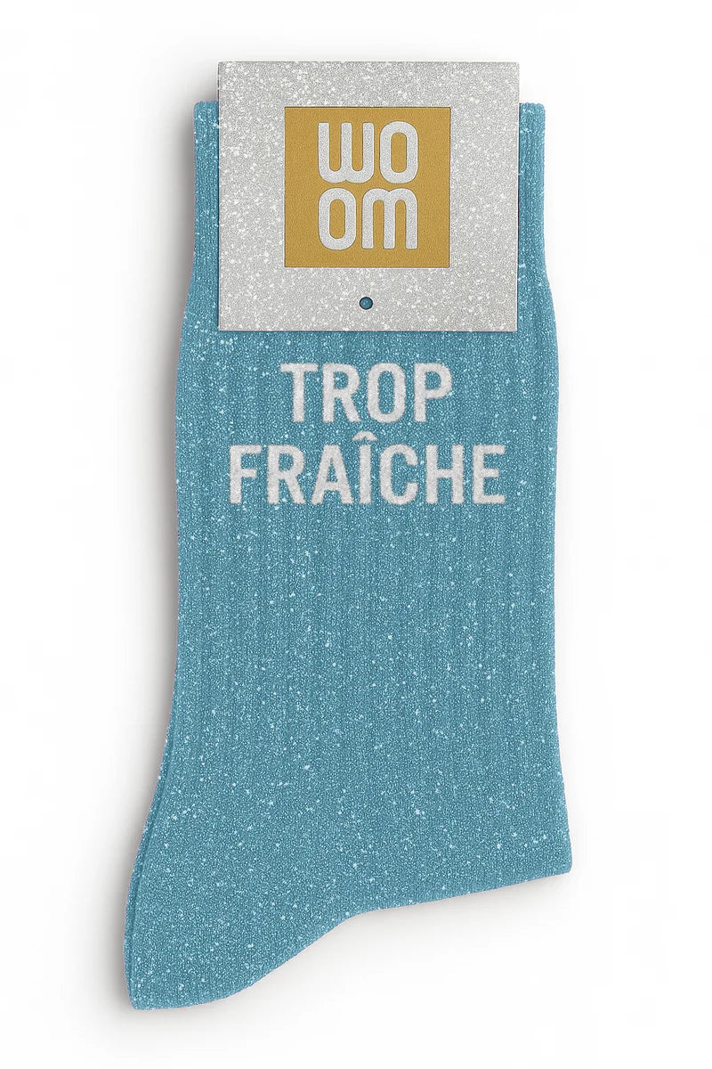 Chaussettes à paillettes Trop fraîche