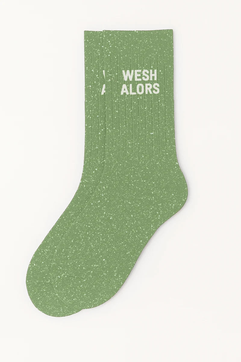 Chaussettes à paillettes Wesh alors