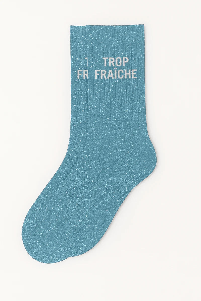 Chaussettes à paillettes Trop fraîche