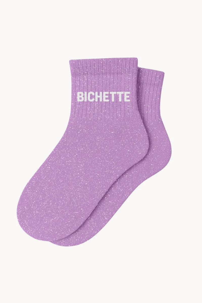 Chaussettes à paillettes Bichette
