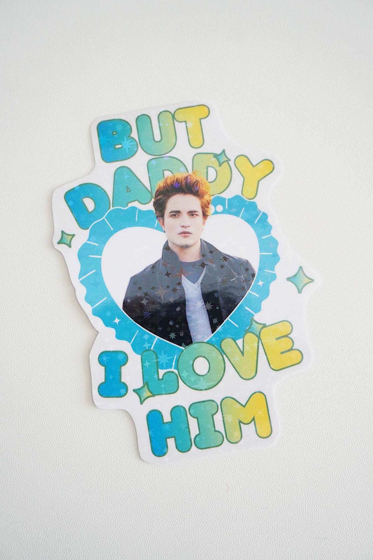 Sticker à Paillettes Edward Cullen