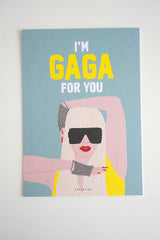 Lady Gaga carte de Vœux – Remerciement, Anniversaire & Plus