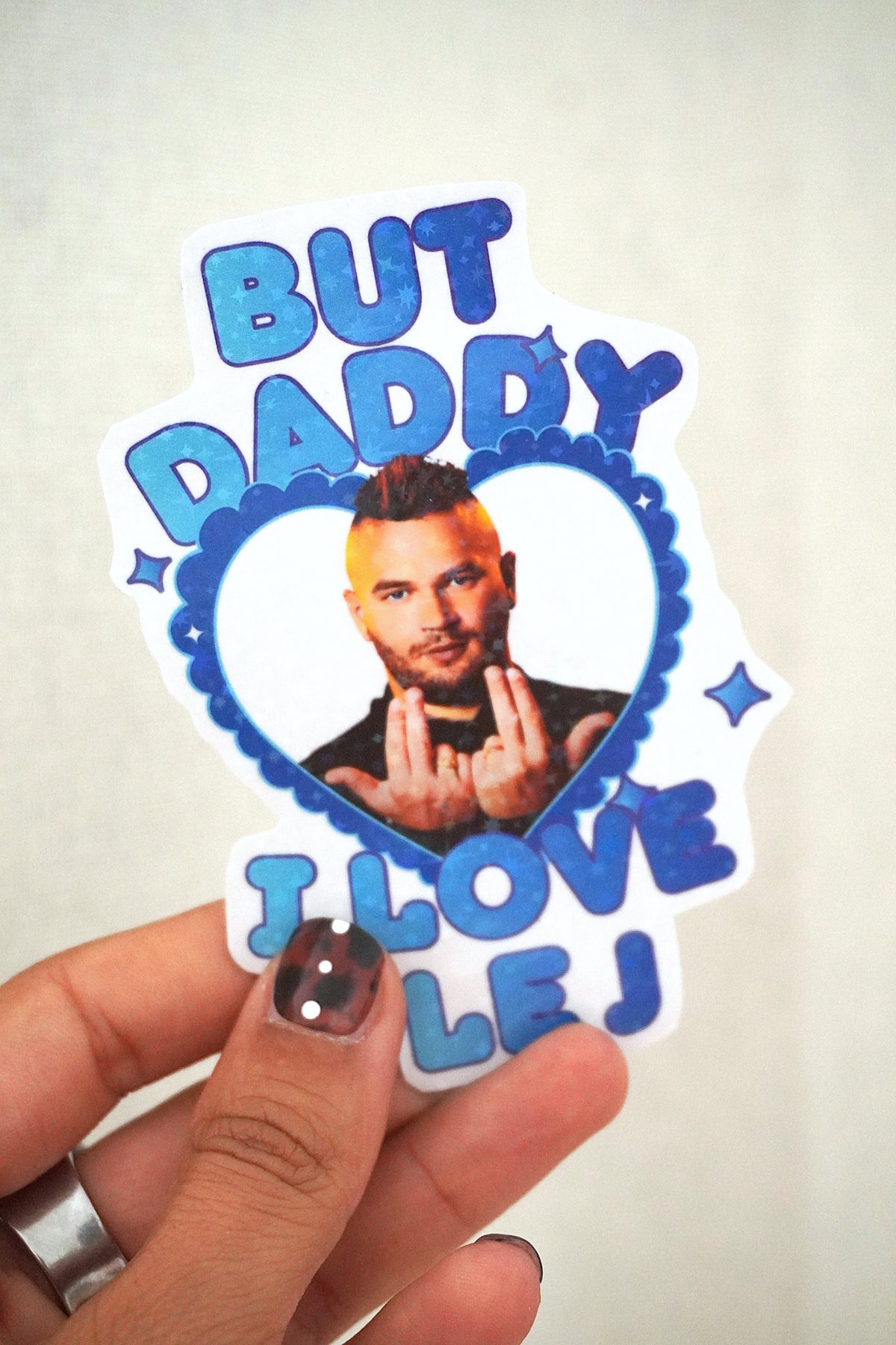 Sticker à Paillettes JUL