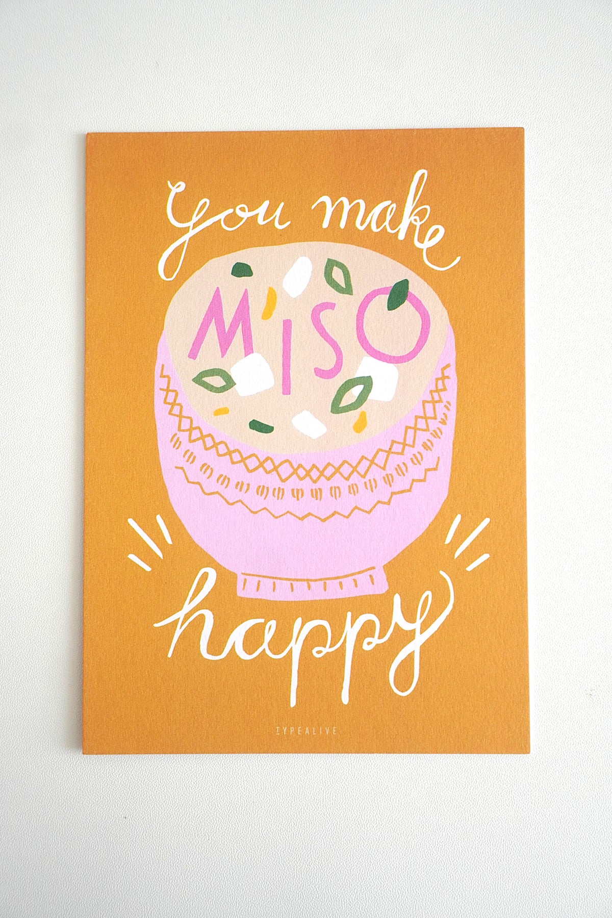 Make Miso carte de Vœux – Remerciement, Anniversaire & Plus
