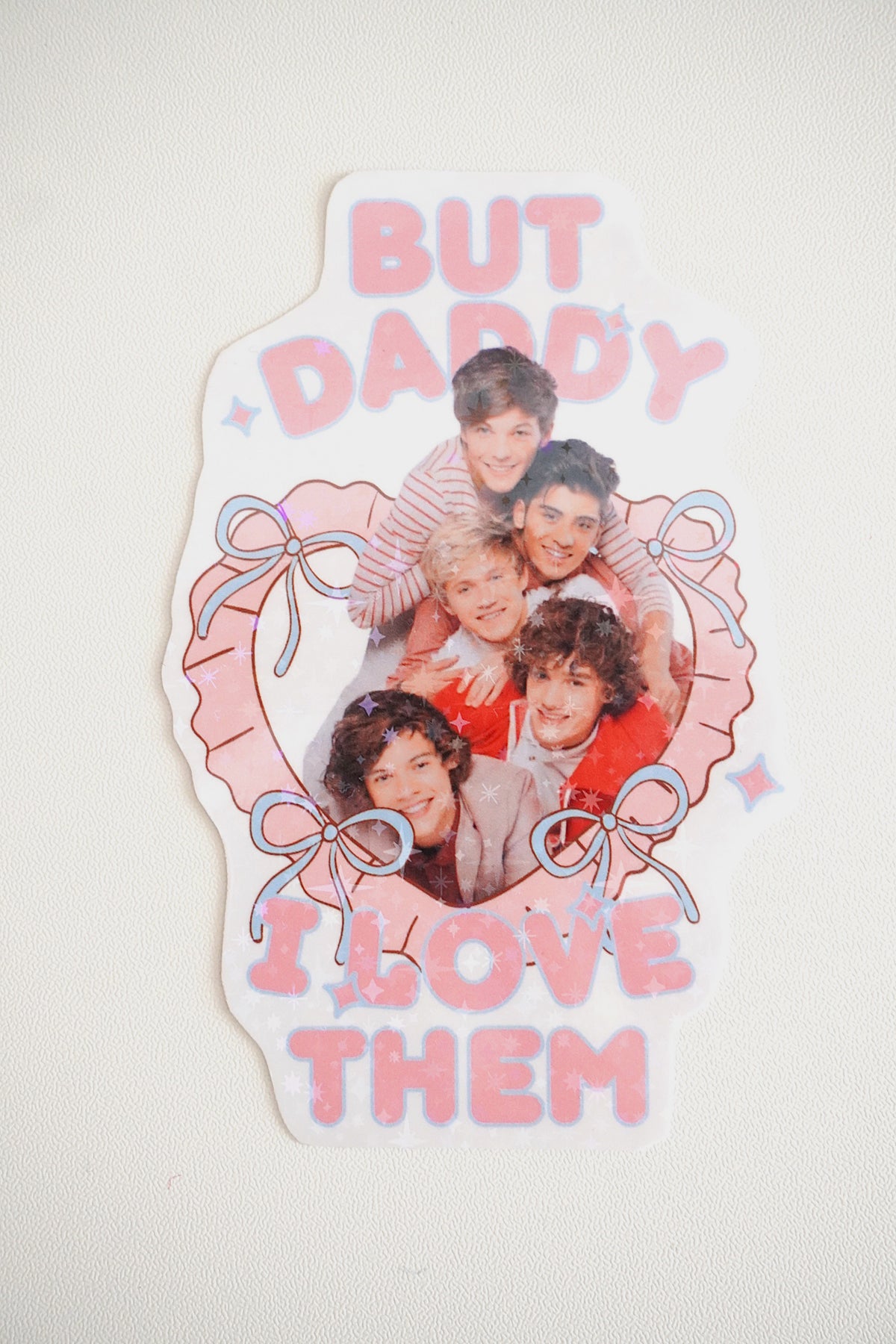 Sticker à Paillettes One Direction
