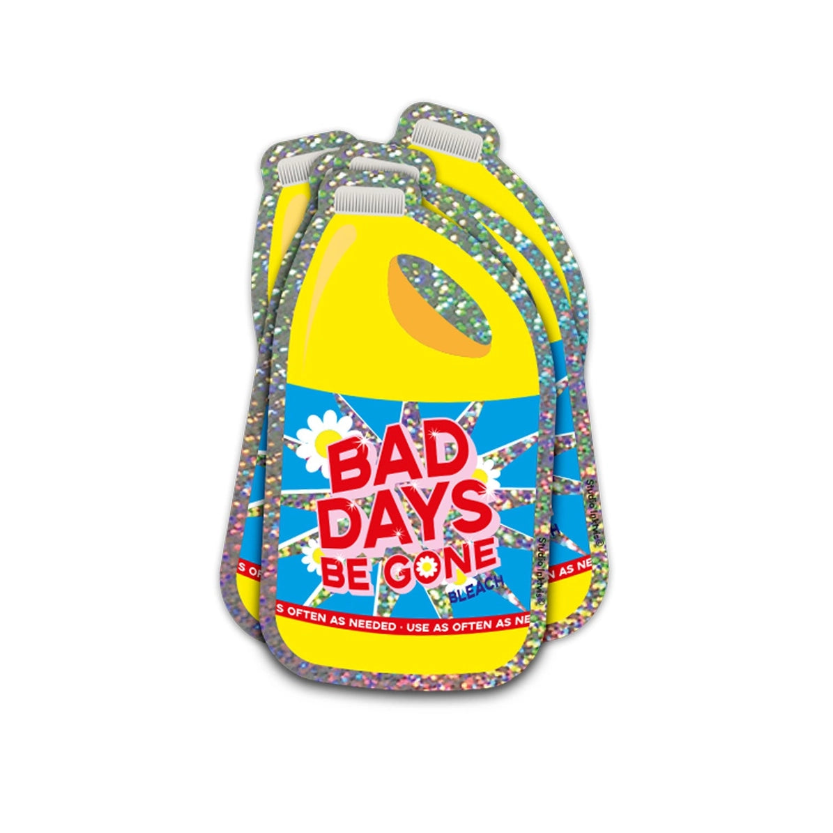 Sticker lessive « Bad Days Be Gone »