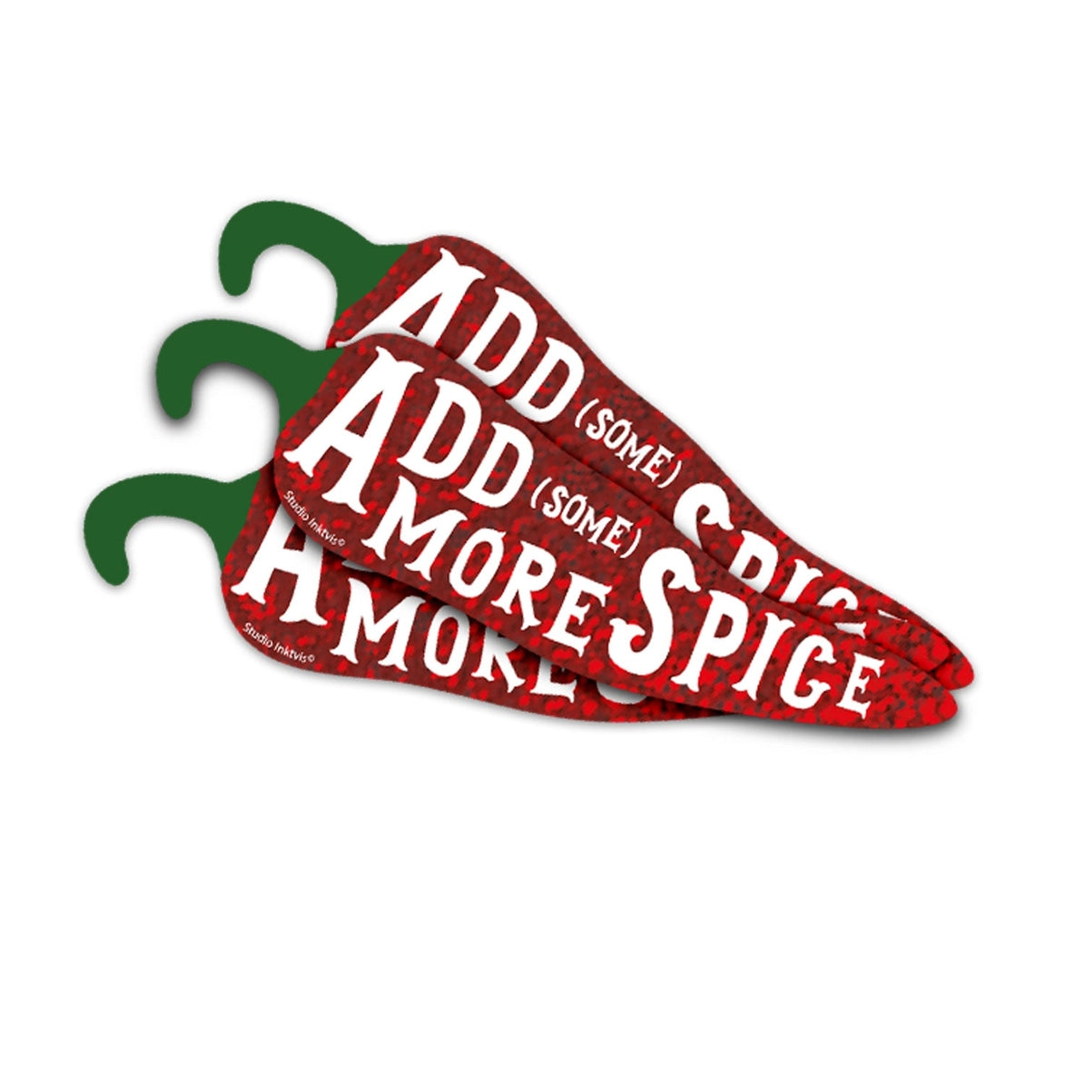 Sticker piment « Add Some More Spice »