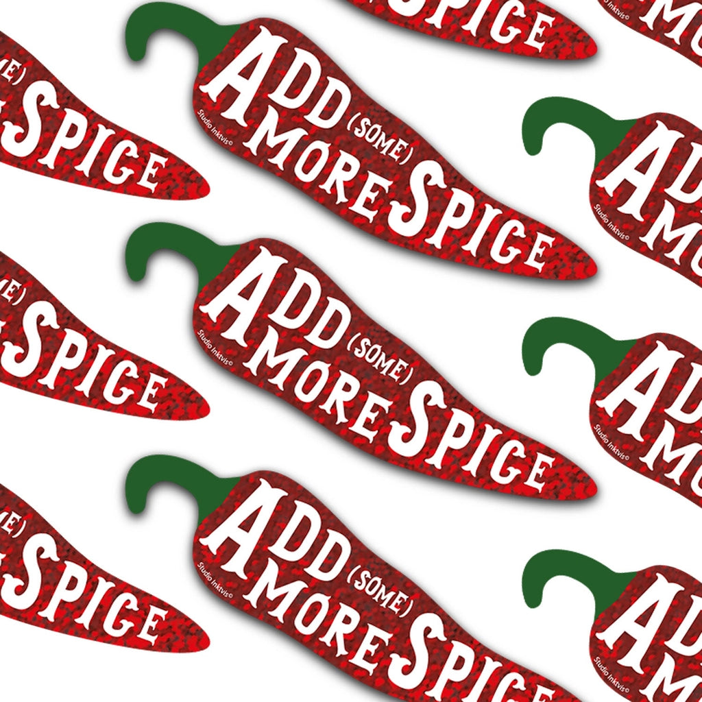 Sticker piment « Add Some More Spice »