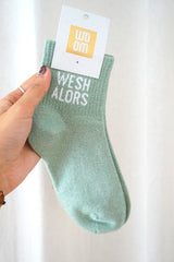 Chaussettes à paillettes Wesh alors