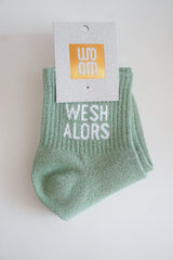 Chaussettes à paillettes Wesh alors