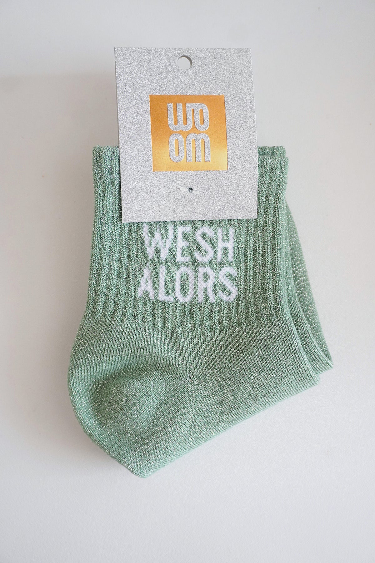Chaussettes à paillettes Wesh alors